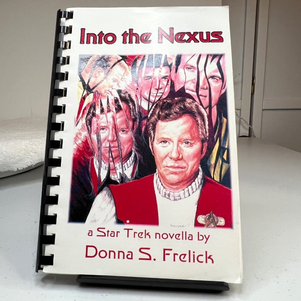 Star Trek Novella "Into The Nexus" By Donna S. Frelick Spiral Bound - 1999 - Picture 5 of 6
